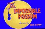 Watch The Impossible Possum (Short 1954) 123MovieFree