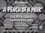 Watch A Peach of a Pair (Short 1934) 123MovieFree