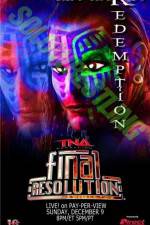 Watch TNA Final Resolution 123MovieFree