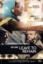 Watch Leave to Remain 123MovieFree