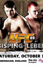 Watch UFC 89: Bisping v Leben 123MovieFree