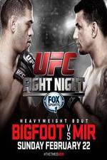 Watch UFC Fight Night 61 Bigfoot vs Mir 123MovieFree