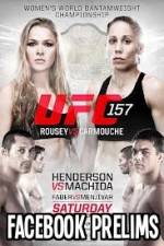 Watch UFC 157 Facebook Fights 123MovieFree