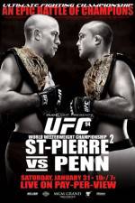 Watch UFC 94 St-Pierre vs Penn 2 123MovieFree