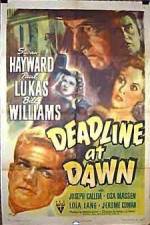 Watch Deadline at Dawn 123MovieFree