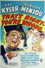 Watch That's Right - You're Wrong 123MovieFree