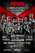 Watch World Series of Fighting 2 Arlovski vs Johnson 123MovieFree