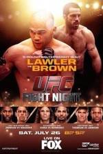 Watch UFC on Fox 12: Lawler vs. Brown 123MovieFree