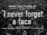 Watch I Never Forget a Face (Short 1956) 123MovieFree