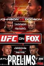 Watch UFC on Fox 6 fight card: Johnson vs. Dodson Preliminary Fights 123MovieFree