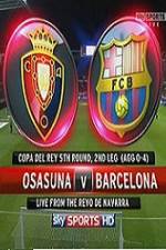 Watch Osasuna vs Barcelona 123MovieFree