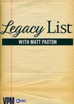 Watch Legacy List with Matt Paxton 123MovieFree